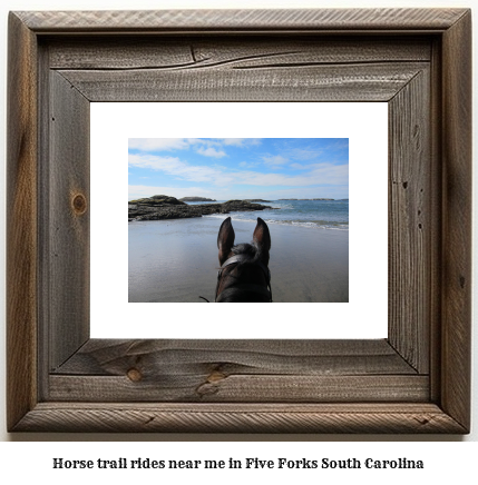 horse trail rides near me in Five Forks, South Carolina